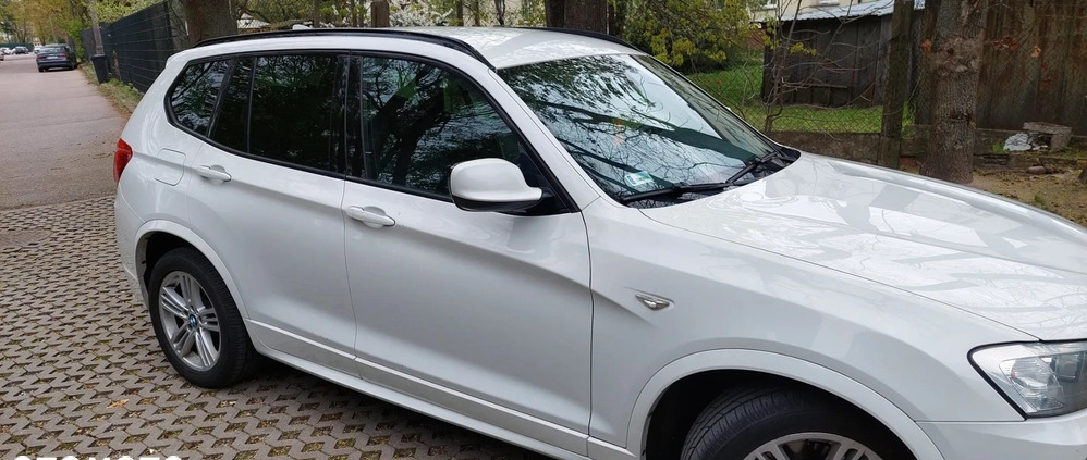 BMW X3 cena 68900 przebieg: 238323, rok produkcji 2013 z Białystok małe 436